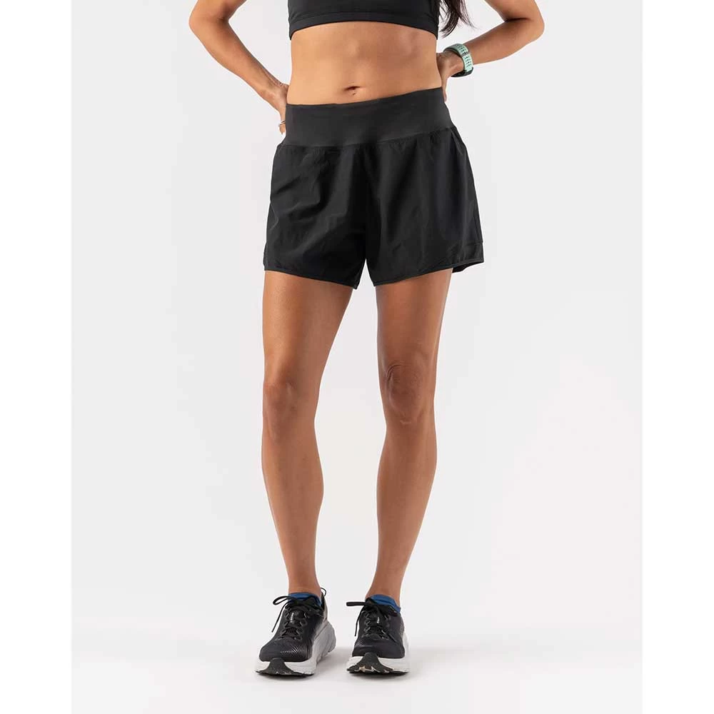 Women's Hopper Relax High Rise 4in Shorts - Black 1 Women's Hopper Relax High Rise 4in Shorts - Black