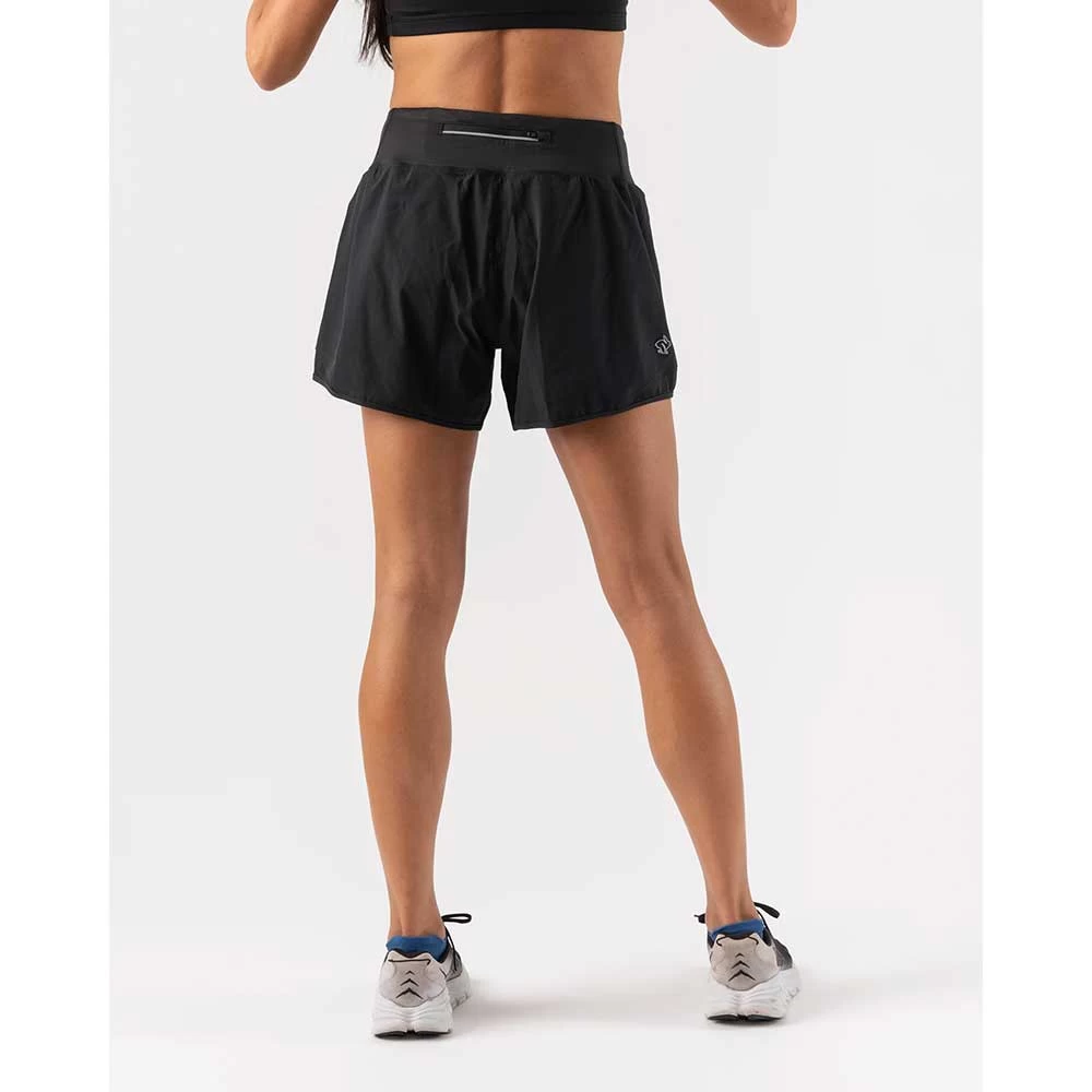 Women's Hopper Relax High Rise 4in Shorts - Black 2 Women's Hopper Relax High Rise 4in Shorts - Black - Image 2