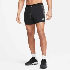 Nike Men's 5" Trail Running Short - Black -Sportswear Sales Store DV9311 010 PHSFM001 2000