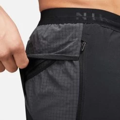 Nike Men's 5" Trail Running Short - Black -Sportswear Sales Store DV9311 010 PHSYM004 2000