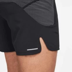 Nike Men's 5" Trail Running Short - Black -Sportswear Sales Store DV9311 010 PHSYM005 2000