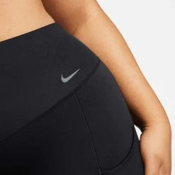 Nike Women's Dri-Fit Go High Rise 8in Short - Black -Sportswear Sales Store DX3512 010 PHSYM003 2000
