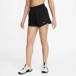Women's Nike One Dri-Fit High Rise 3in Short - Black -Sportswear Sales Store DX6014 010 PHSFM001 1500