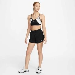 Women's Nike One Dri-Fit High Rise 3in Short - Black -Sportswear Sales Store DX6014 010 PHSYM003 1500
