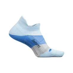 Feetures Unisex Elite Light Cushion No Show Tab Socks - Big Sky Blue