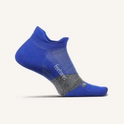 Feetures Unisex Elite Max Cushion No Show Tab - Boost Blue