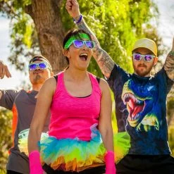 Goodr Electric Dinotopia Carnival Sunglasses -Sportswear Sales Store ElectricDinotopia