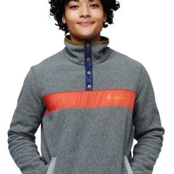 Cotopaxi Men's Teca Fleece Pullover - Volcanic Action -Sportswear Sales Store F22 M Teca Fleece Pullover Volcanic Action 1361