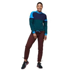 Cotopaxi Women's Bandera Organic Sweatshirt - Maritime/Deep Ocean -Sportswear Sales Store F22 W Bandera Sweatshirt Maritime Deep Ocean 104