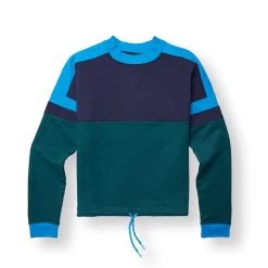 Cotopaxi Women's Bandera Organic Sweatshirt - Maritime/Deep Ocean