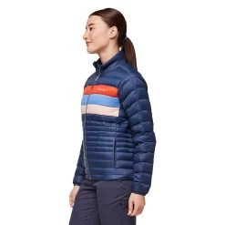Cotopaxi Women's Fuego Down Hooded Jacket 2023 - Ink/Rosewood 11 Cotopaxi Women's Fuego Down Hooded Jacket 2023 - Ink/Rosewood -Sportswear Sales Store F23 W Fuego Down Jacket Ink Rosewood5