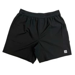 Men's Utility Tech 7" Short Unlined - Black/Black Woven Gazelle Patch