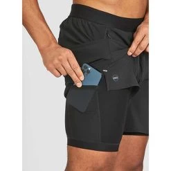 Men's 7" AFO Traverse 2-in-1 Running Short - Midnight -Sportswear Sales Store JANJI MS10B MIDNIGHT 05