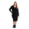 LOLE Women's Traverse V-Neck Dress - Black Beauty