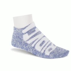 Birkenstock Women's Sneaker Logo Slub Socks - Deep Ultra Marine