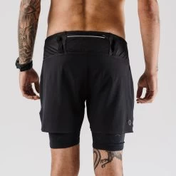 Men's Shredders 2-in-1 5in Short - Black -Sportswear Sales Store M SHREDDERS2IN1 5IN DSC07283 2048x 1