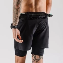 Men's Shredders 2-in-1 5in Short - Black -Sportswear Sales Store M SHREDDERS2IN1 5IN DSC07286 2048x 1