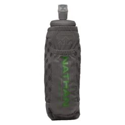 Nathan ExoShot 2.0 14oz Handheld Bottle - Castlerock/Classic Green