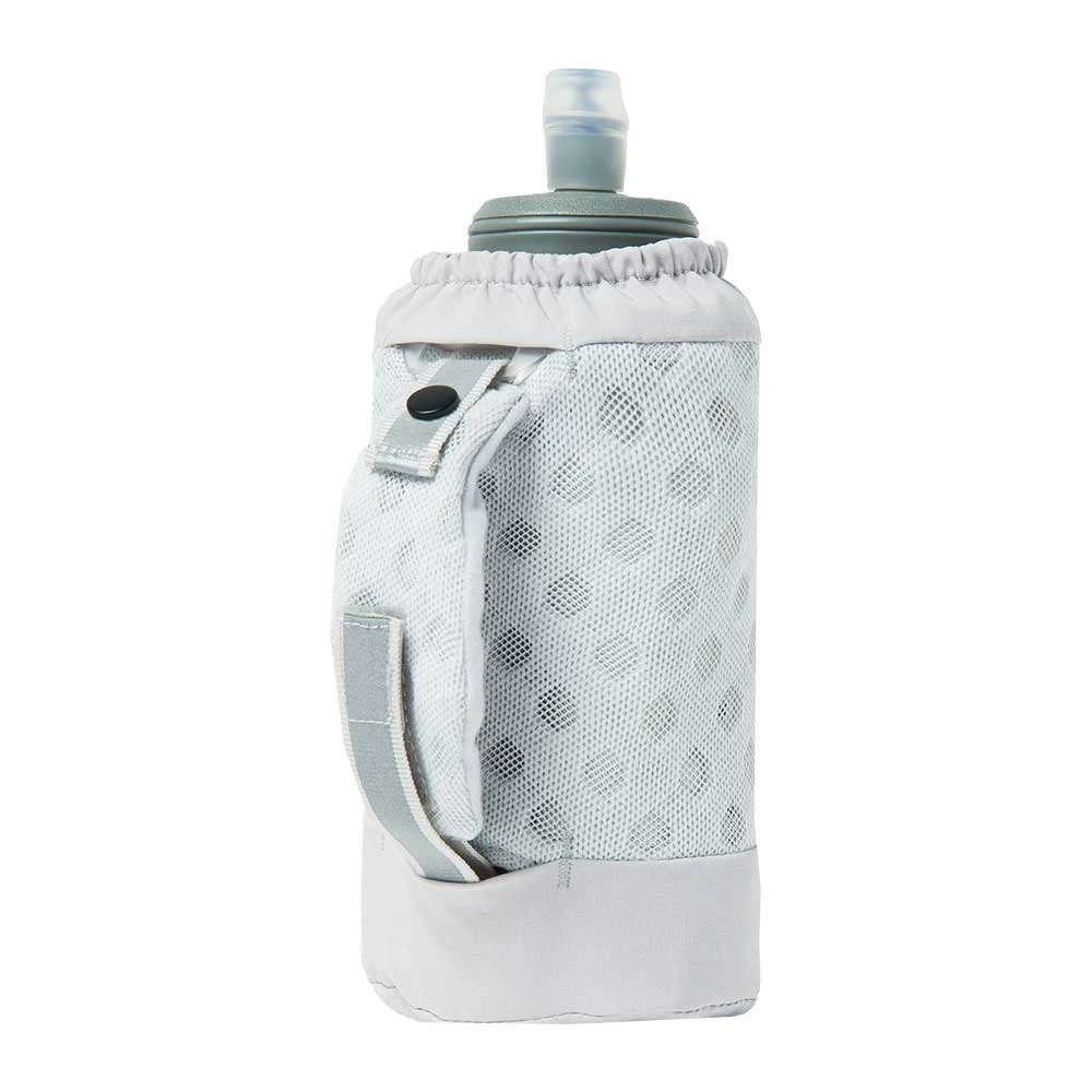 Nathan ExoDraw 2.0 (18oz) Handheld Water Bottle - Vapor Grey/Estate Blue 2 Nathan ExoDraw 2.0 (18oz) Handheld Water Bottle - Vapor Grey/Estate Blue - Image 2