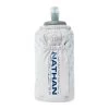 Nathan ExoDraw 2.0 (18oz) Handheld Water Bottle - Vapor Grey/Estate Blue