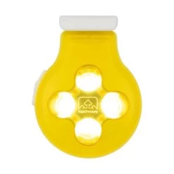 Nathan HyberBrite Orb LED Clip-On Light - Vibrant Yellow/White