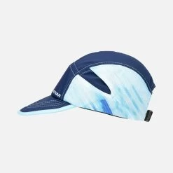 Nathan Unisex RunCool Ice Run Hat - Astral Aura/Blue Radiance -Sportswear Sales Store NS5400 0518 RunCoolIceRunHat detail 2