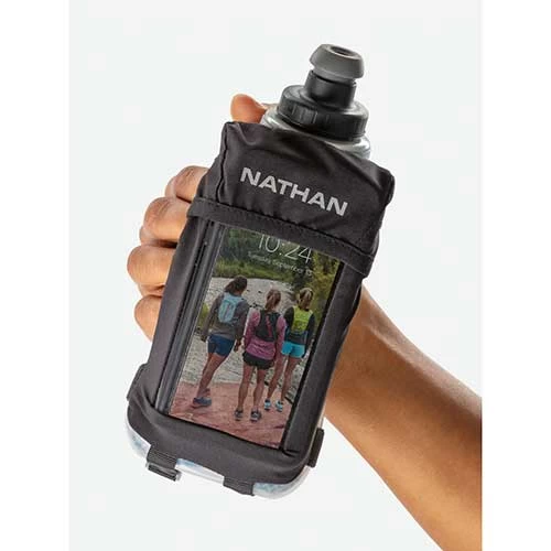 Nathan QuickSqueeze View Insulated 18oz - Black/Marine Blue 4 Nathan QuickSqueeze View Insulated 18oz - Black/Marine Blue - Image 4