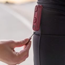 Nathan SaferRun Ripcord Siren Personal Alarm - Tigerlily/Red Dahlia -Sportswear Sales Store NS8000 SaferRunRipcordSiren Lifestyle 1 2000x 1