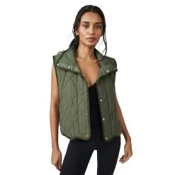 Women's Quinn Quilted Puffer Vest - Everglades