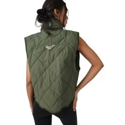 Women's Quinn Quilted Puffer Vest - Everglades -Sportswear Sales Store OB1360548 3352 c