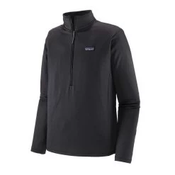 Patagonia Men's R1 Daily Zip-Neck Top - Black