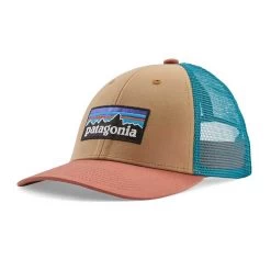 Patagonia Unisex P-6 Logo LoPro Trucker Hat - Grayling Brown