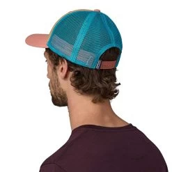 Patagonia Unisex P-6 Logo LoPro Trucker Hat - Grayling Brown -Sportswear Sales Store POS WBF23 38283 GRBN AXL2