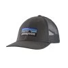 Patagonia Unisex P6 Logo LoPro Trucker Hat - Forge Grey
