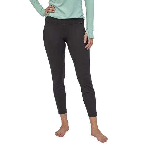 Patagonia Women's Capilene Midweight Bottoms - Black 3 Patagonia Women's Capilene Midweight Bottoms - Black - Image 3
