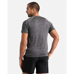 Men's Reign Tech Short Sleeve Shirt - Asphalt Heather -Sportswear Sales Store PWA 5 ReignTechShortSleeve AsphaltHeather onmodel 2100x 1