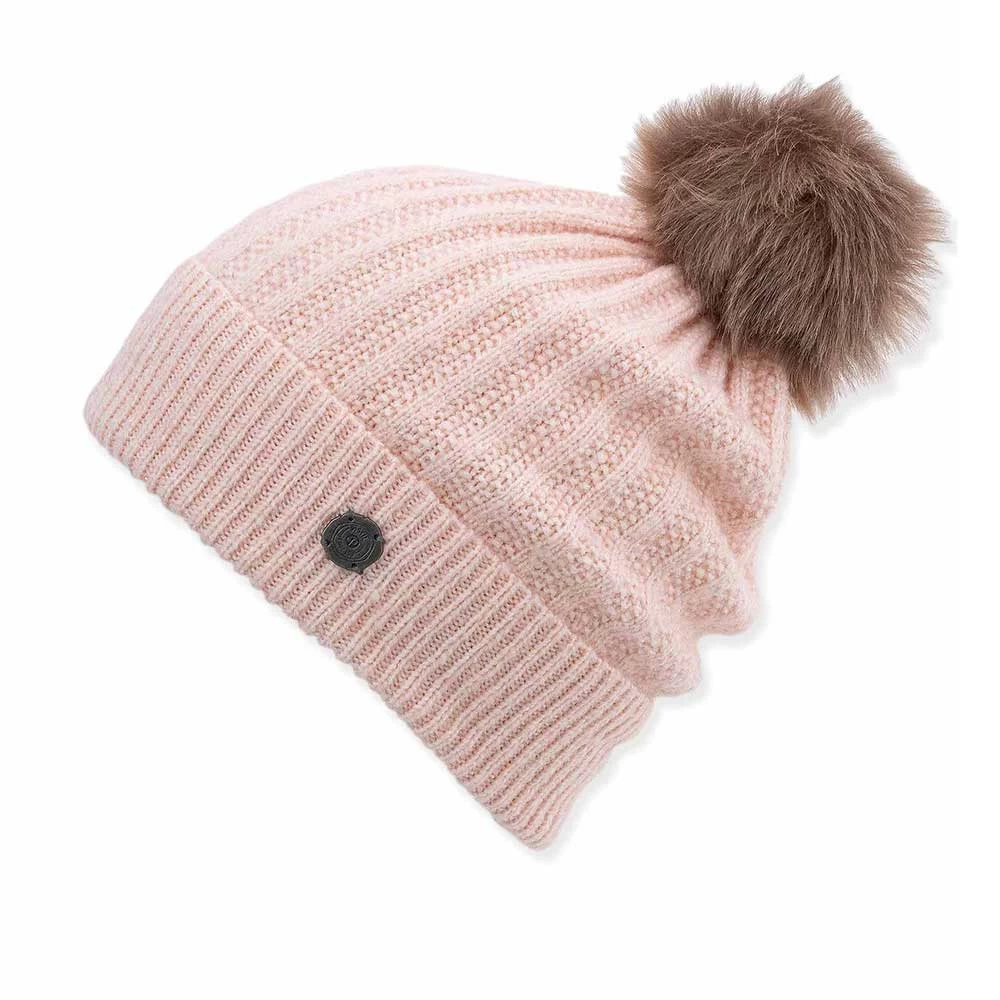 Women's Piper Beanie - Blush 1 Women's Piper Beanie - Blush