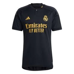 ADIDAS Men's REAL Madrid 3rd Jersey - Black