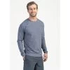 Men's Reign Long Sleeve Top - Light Grey Heather