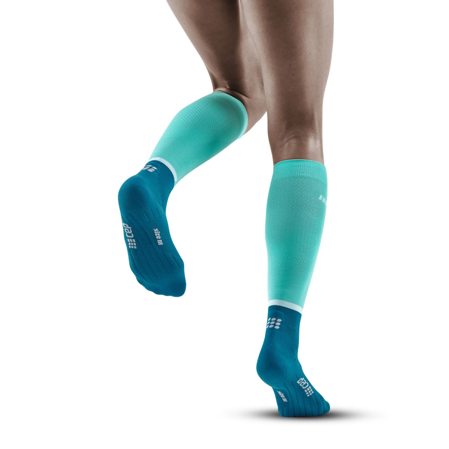 CEP Women's The Run Compression Socks 4.0 - Ocean/Petrol 5 CEP Women's The Run Compression Socks 4.0 - Ocean/Petrol - Image 5