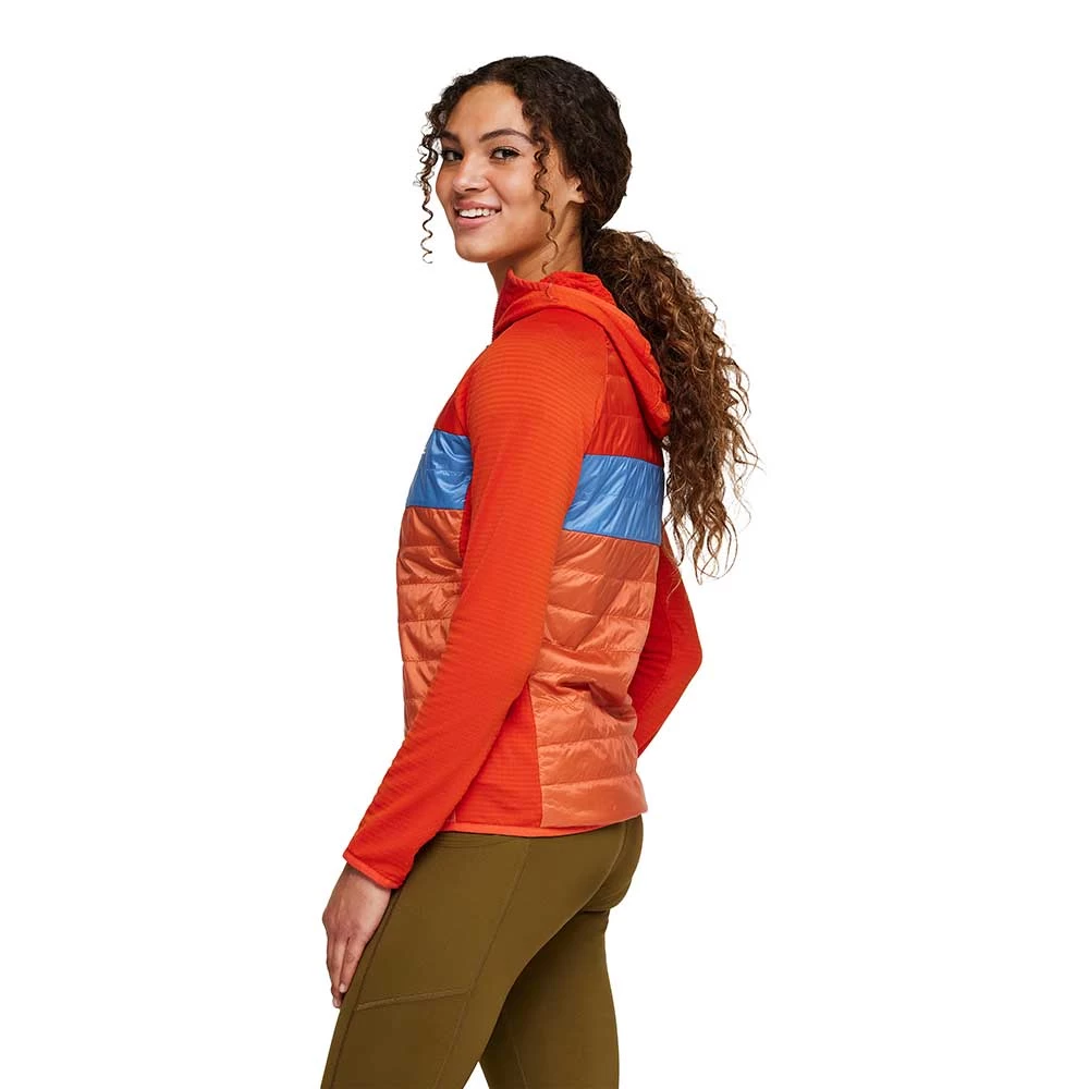 Cotopaxi Women's Capa Hybrid Insulated Hooded Jacket - Canyon/Nectar 7 Cotopaxi Women's Capa Hybrid Insulated Hooded Jacket - Canyon/Nectar - Image 7