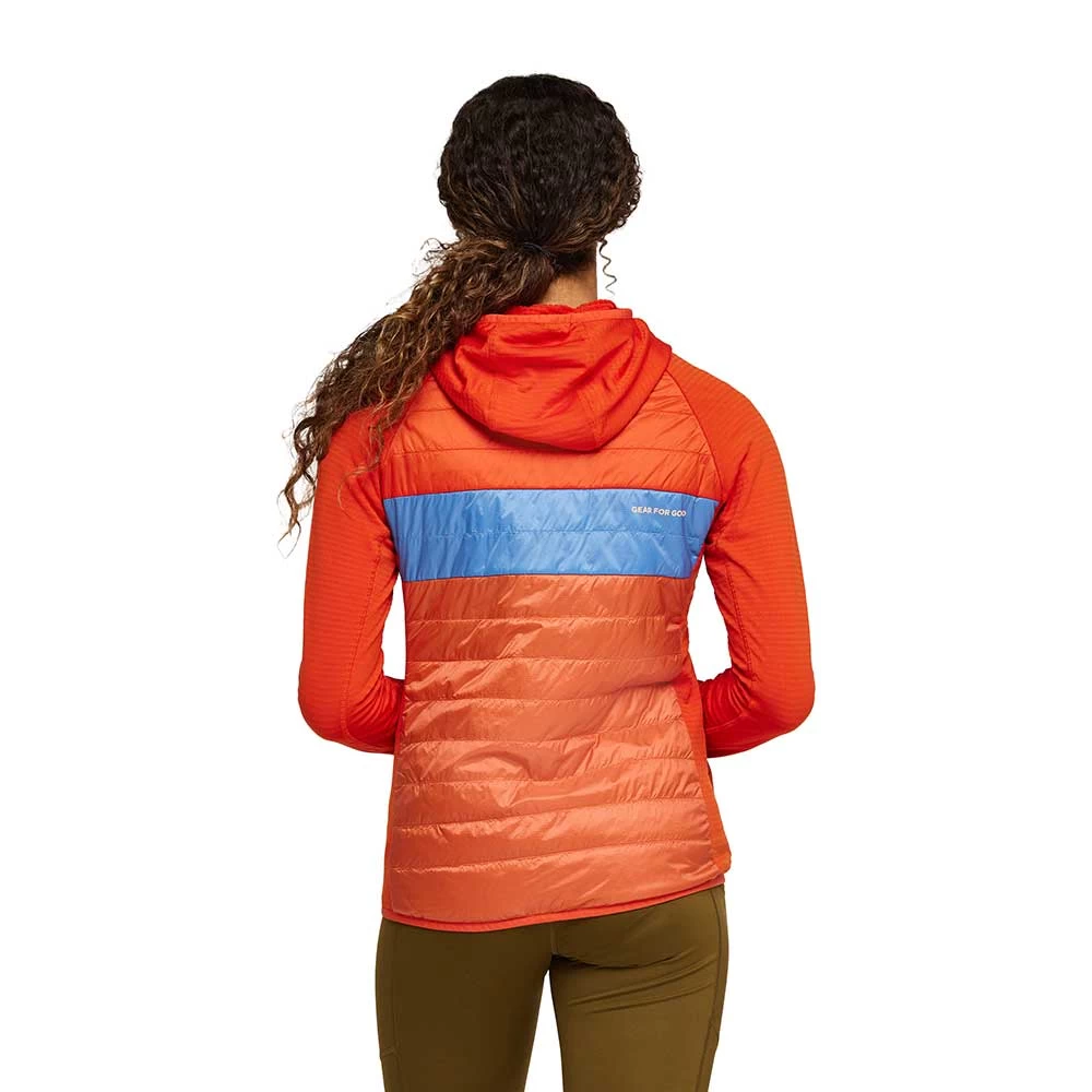 Cotopaxi Women's Capa Hybrid Insulated Hooded Jacket - Canyon/Nectar 4 Cotopaxi Women's Capa Hybrid Insulated Hooded Jacket - Canyon/Nectar - Image 4