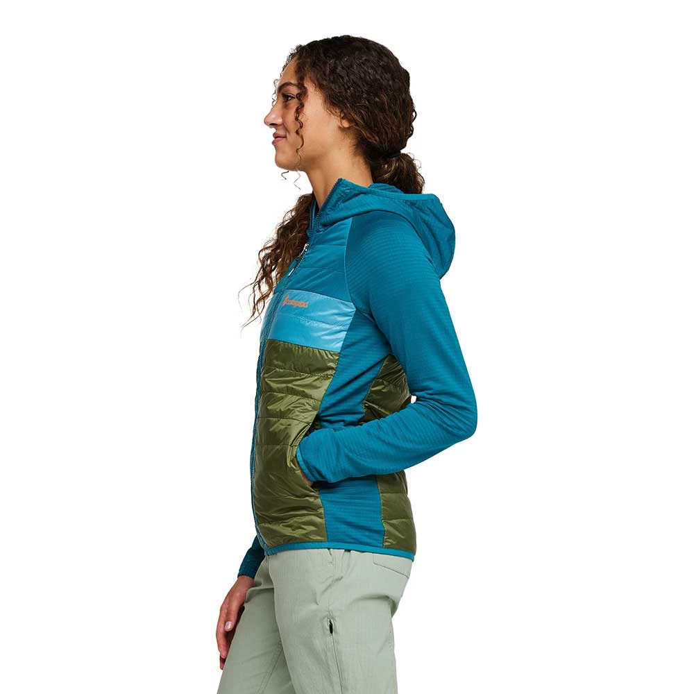 Cotopaxi Women's Capa Insulated Hooded Jacket - Gulf/Pine 10 Cotopaxi Women's Capa Insulated Hooded Jacket - Gulf/Pine - Image 10
