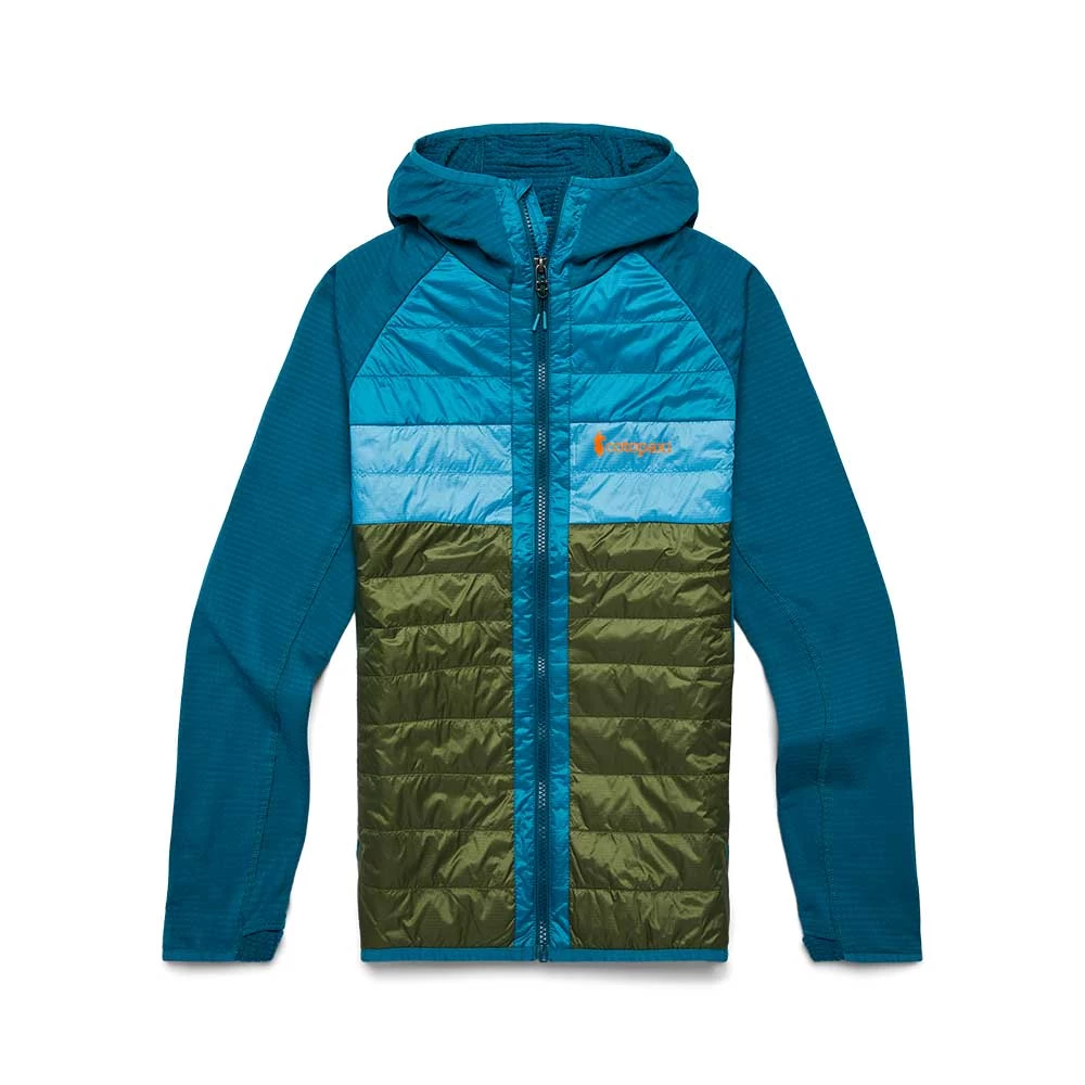 Cotopaxi Women's Capa Insulated Hooded Jacket - Gulf/Pine 1 Cotopaxi Women's Capa Insulated Hooded Jacket - Gulf/Pine