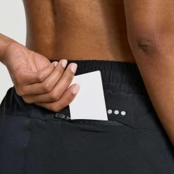 Saucony Women's Outpace 3" Running Short - Black -Sportswear Sales Store SAW800422 BK 6