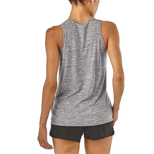 Patagonia Women's Capilene Cool Daily Tank - Feather Grey 4 Patagonia Women's Capilene Cool Daily Tank - Feather Grey - Image 4