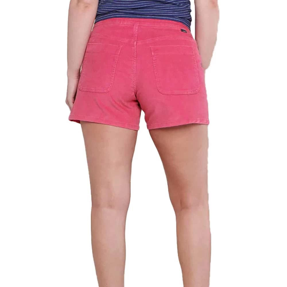 Women's Coaster Cord Short - Hibiscus 2 Women's Coaster Cord Short - Hibiscus - Image 2