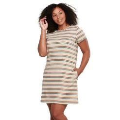 Women's Windmere II Short Sleeve Dress - Salt Multi Stripe
