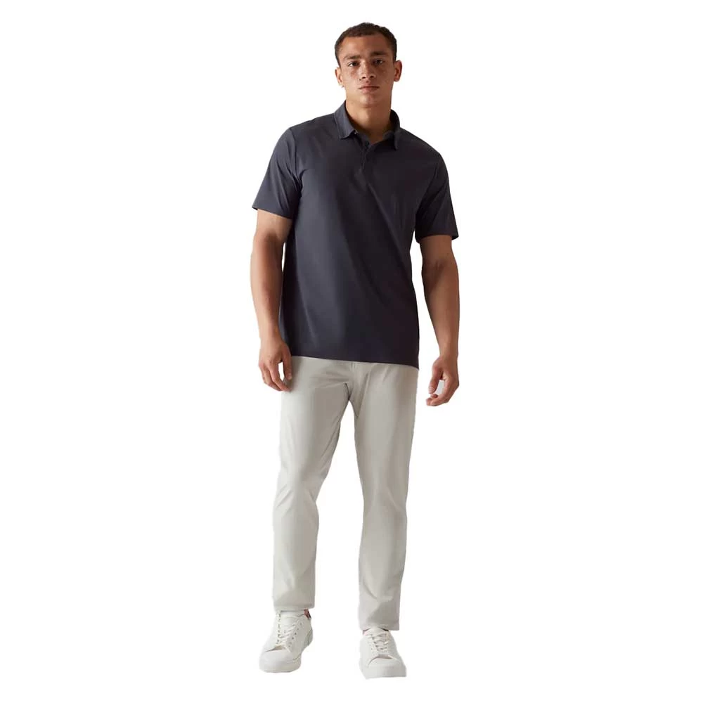 Men's Tech Polo - New York Gray 2 Men's Tech Polo - New York Gray - Image 2