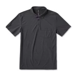 Vuori Men's Ace Polo Shirt - Charcoal